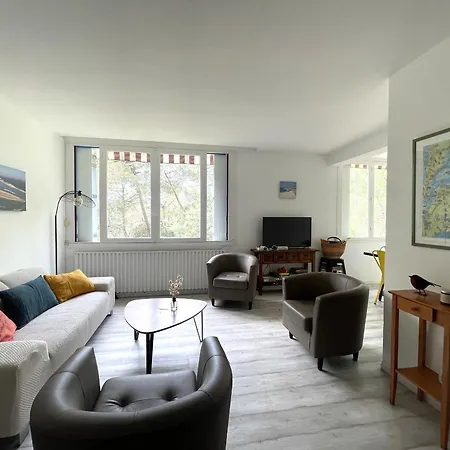 Maison Familiale A : 3 Chambres, Jardin Sous Les Pins, Wifi Fibre, Proche Et Centre - Fr-1-420-145 * Αρασόν